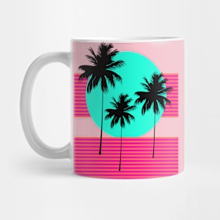 Hello California - Sunset Palms Mug